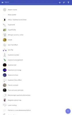 Quantum physics android App screenshot 4